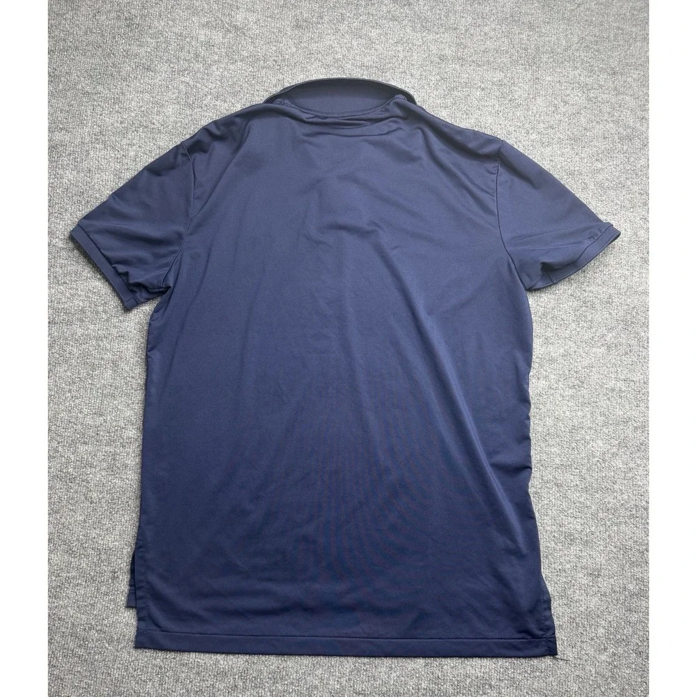 Men's Polo Ralph Lauren Performance Shirt Size M Navy Blue Short Sleeve